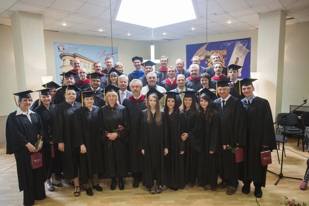 Выпускная церемония СПбХУ 2013