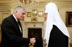 Франклин Грэм  встретился с патриархом РПЦ МП