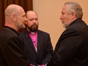 Торжественный ужин в честь освобождения А.Т.Семченко
