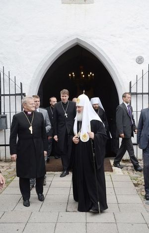 Встреча Предстоятелей ЭЕЛЦ и МП РПЦ