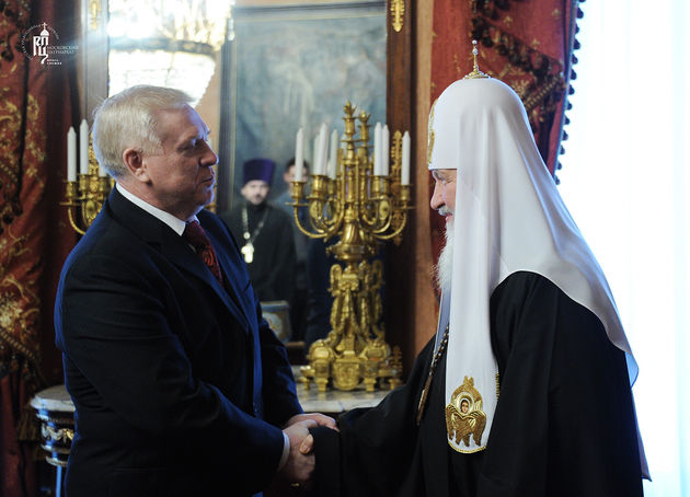 Президент Всемирного баптистского альянса встретился с главой РПЦ МП