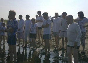 Первое  Водное крещение в Ижевской церкви "Истина"