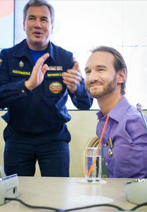 Ник Вуйчич посетил Москву