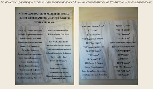 Новый лютеранский храм в Казахстане