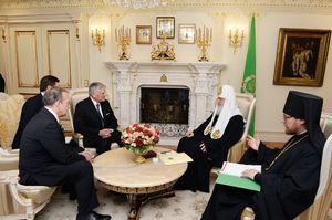 Франклин Грэм  встретился с патриархом РПЦ МП