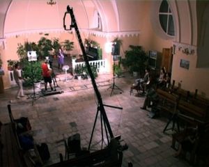 Снимается клип «Музыка неба»