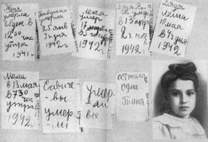 Татьяна Никольская: "В самые тяжелые дни блокады жизнь духовная продолжалась"