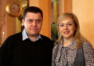 Поздравление с Рождеством Христовым от Эдуарда и Ларисы Грабовенко