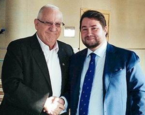 Руководитель христианского телеканала встретился с президентом Израиля
