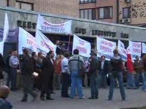 Пикет в поддержку Олега Митволя