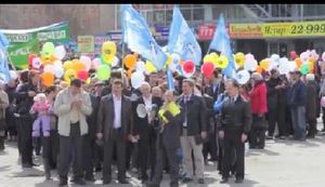 Пасхальное шествие в Иркутске