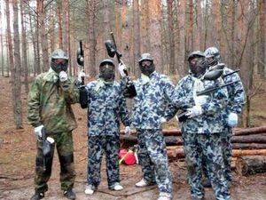 Пейнтбол в «Ручейке»