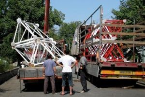 Новая мачта "Радио МСС"