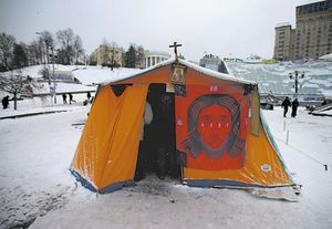 Церкви вышли на майдан