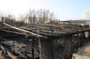 Пожар? Или поджег? /фоторепортаж